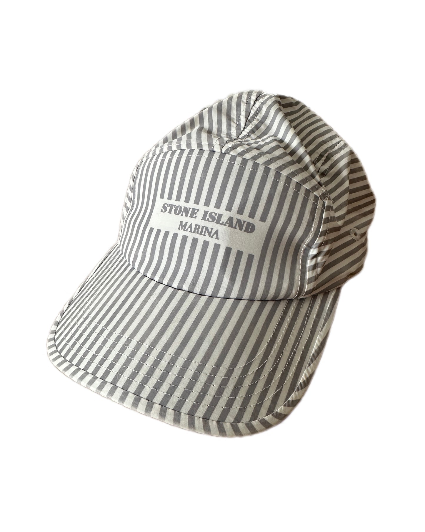Stone Island Marina 2018 Striped 5 Panel Cap - L