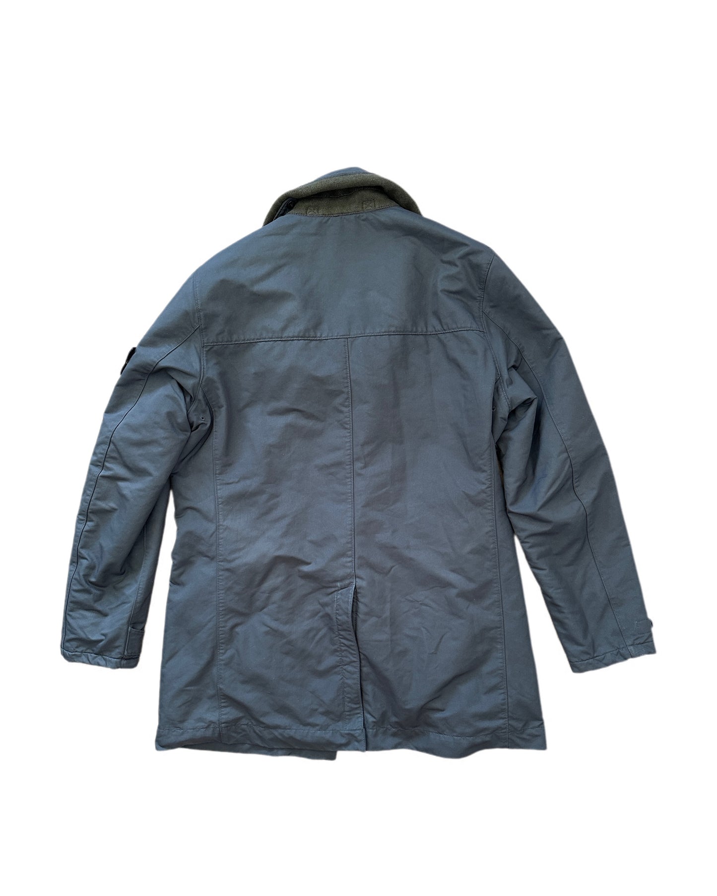 Stone Island 2011 David-OVD Brown Trench Coat Jacket - XL