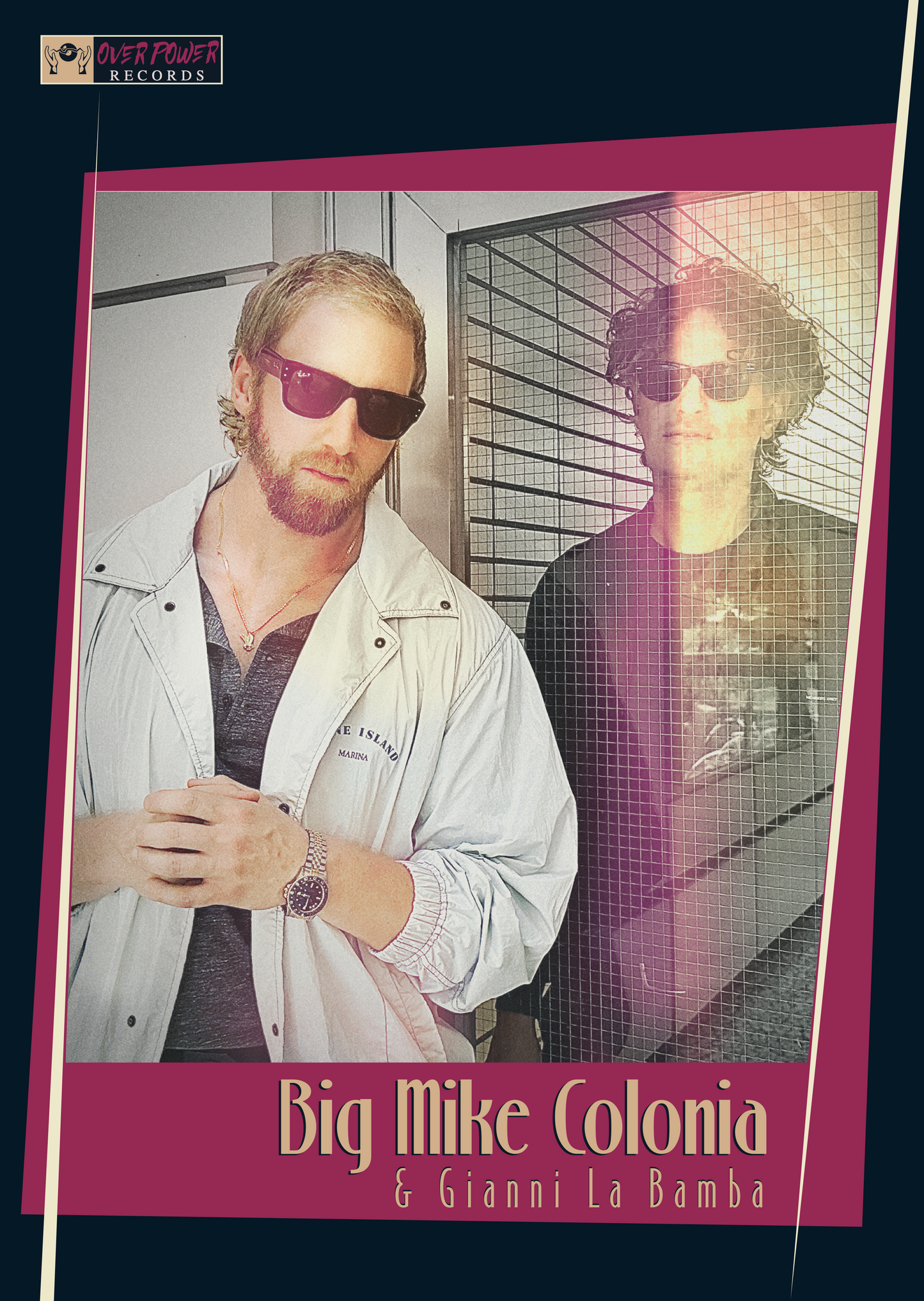 Big Mike Colonia & Gianni La Bamba - DIN A2 Poster