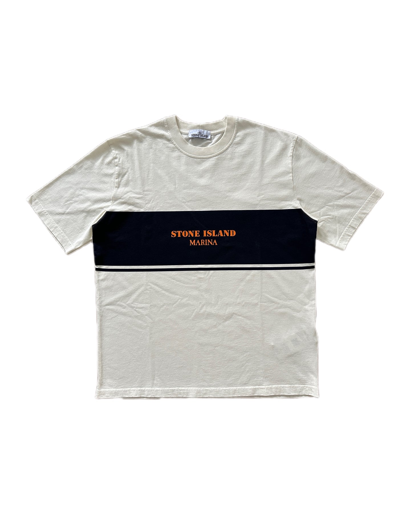 Stone Island Marina 2025 Combed Organic Cotton Jersey T-Shirt - L