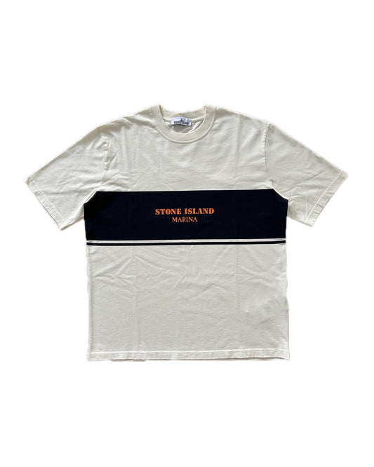Stone Island Marina 2025 Combed Organic Cotton Jersey T-Shirt - L