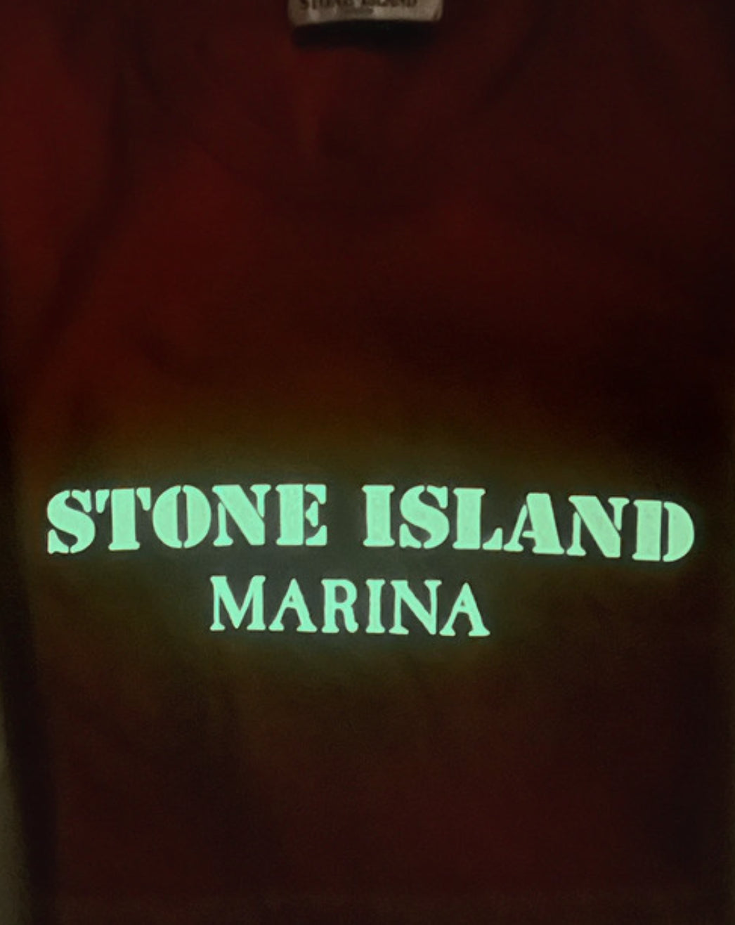 Stone Island Marina 2013 Glow in the dark Print Longsleeve Shirt - XL