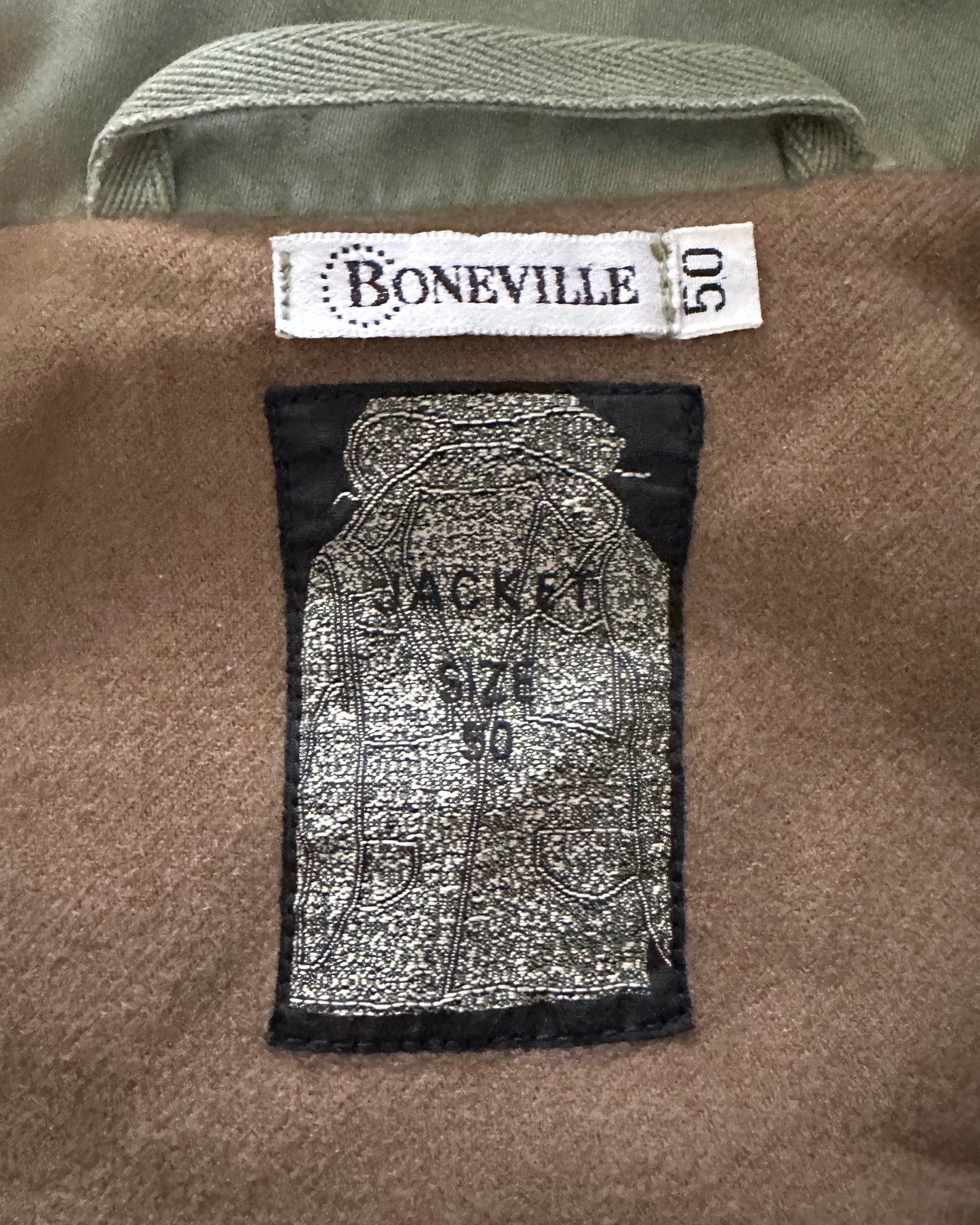 Boneville 1987 Nacy Arctic Montgomery Duffle Coat - 50 / L - Made in Italy