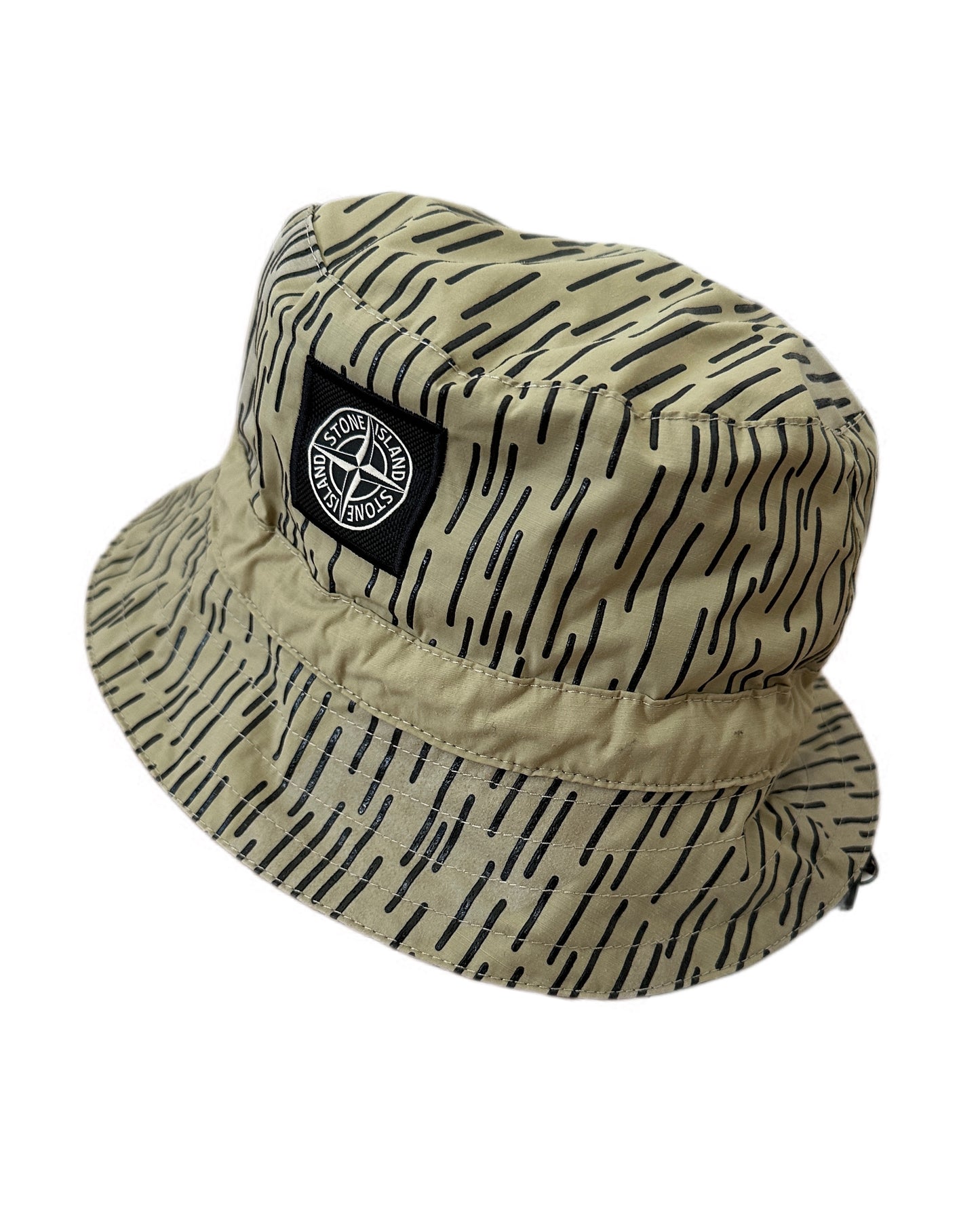 Stone Island 2021 Rain Camo Packable Bucket Hat - L - Made in Italy