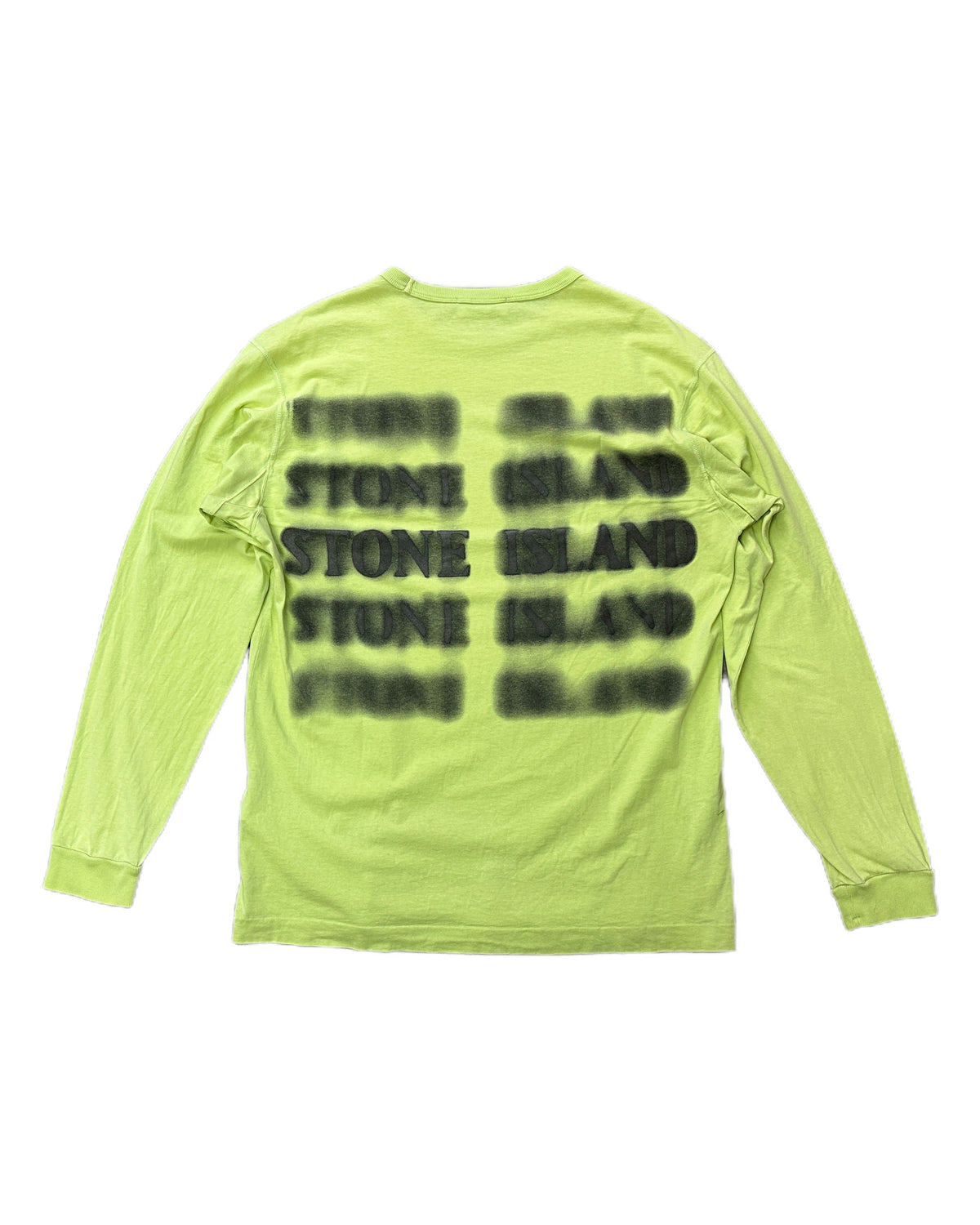 Stone Island 2019 Lime Longsleeve Shirt - XXL
