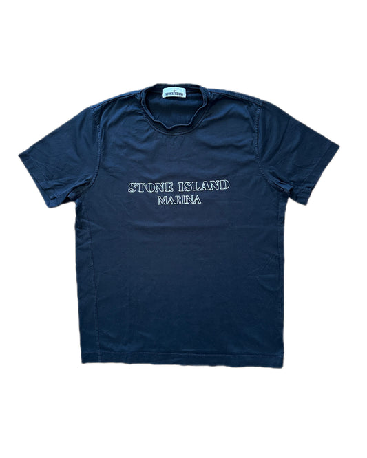 Stone Island Marina 2014 Glow in the Dark Print T-Shirt - L - Made in Italy