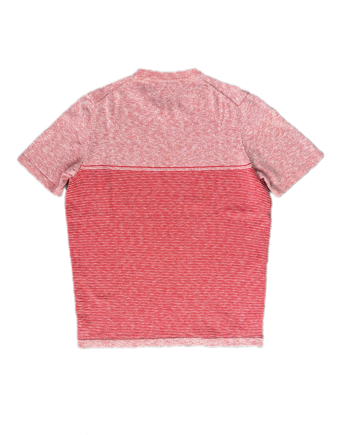 Stone Island Marina 2017  Coral Cotton Knit T-Shirt - M