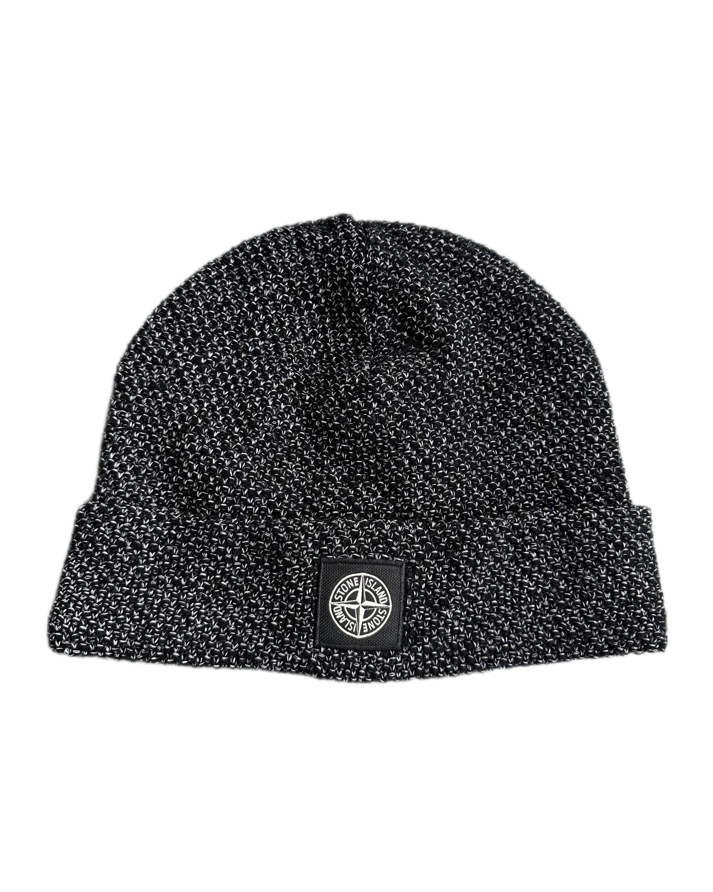 Stone Island 2019 Reflective Knit Wool Hat - Onesize - Made in Italy