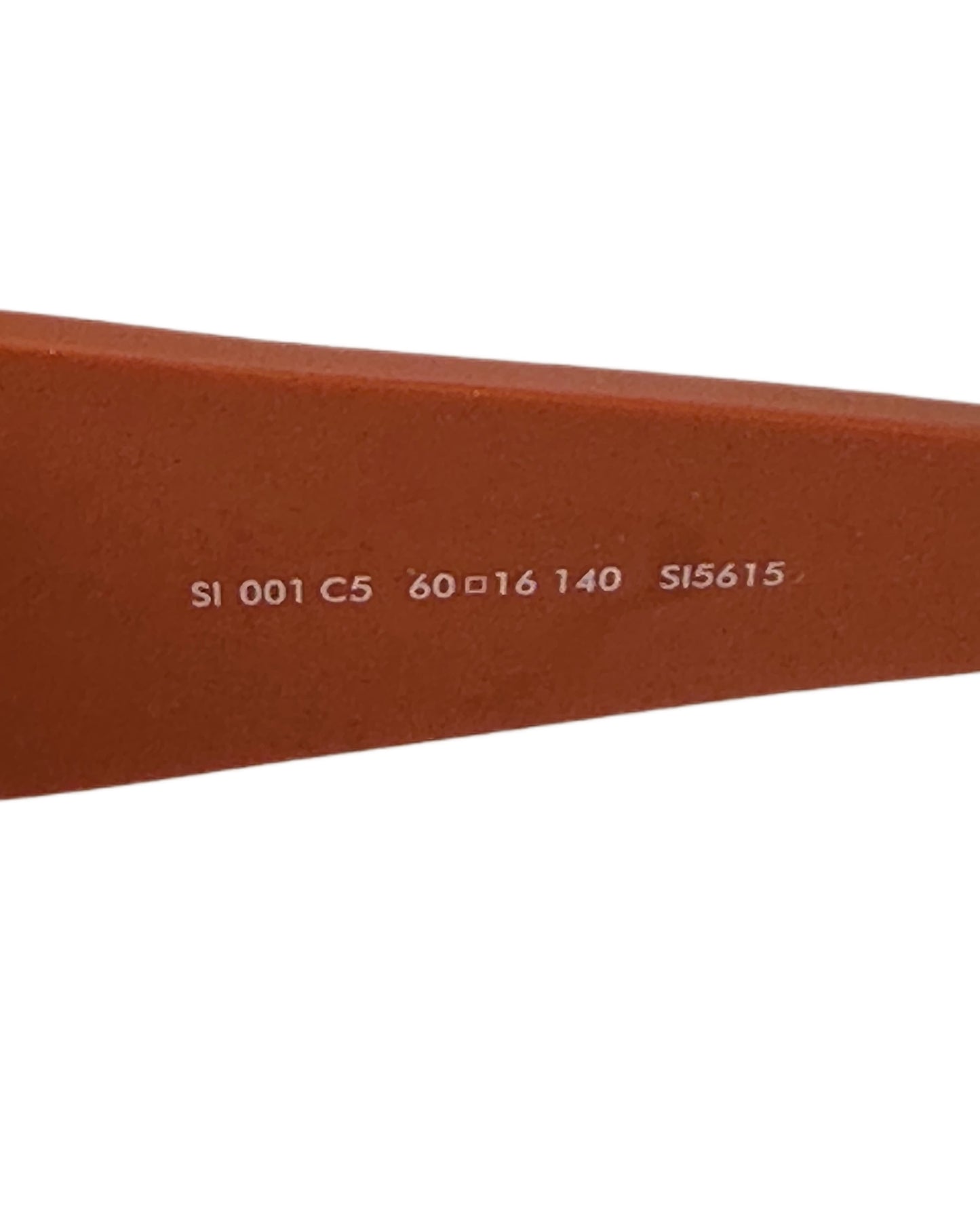 Stone Island 2013 SI 001 Sanded Acetate Orange Zeiss Sunglasses - Made in Italy