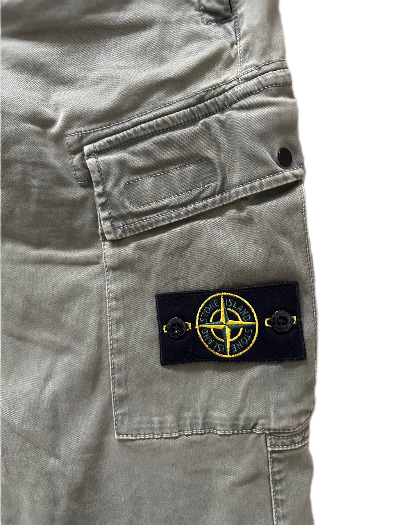 Stone Island 2021 Type RE-T  Khaki Cargo Pants - 32