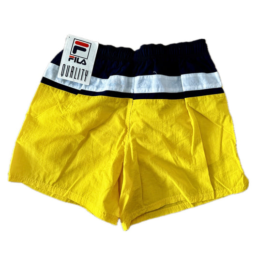 Fila Vintage Sports Shorts 1993 Yellow - 50 / M