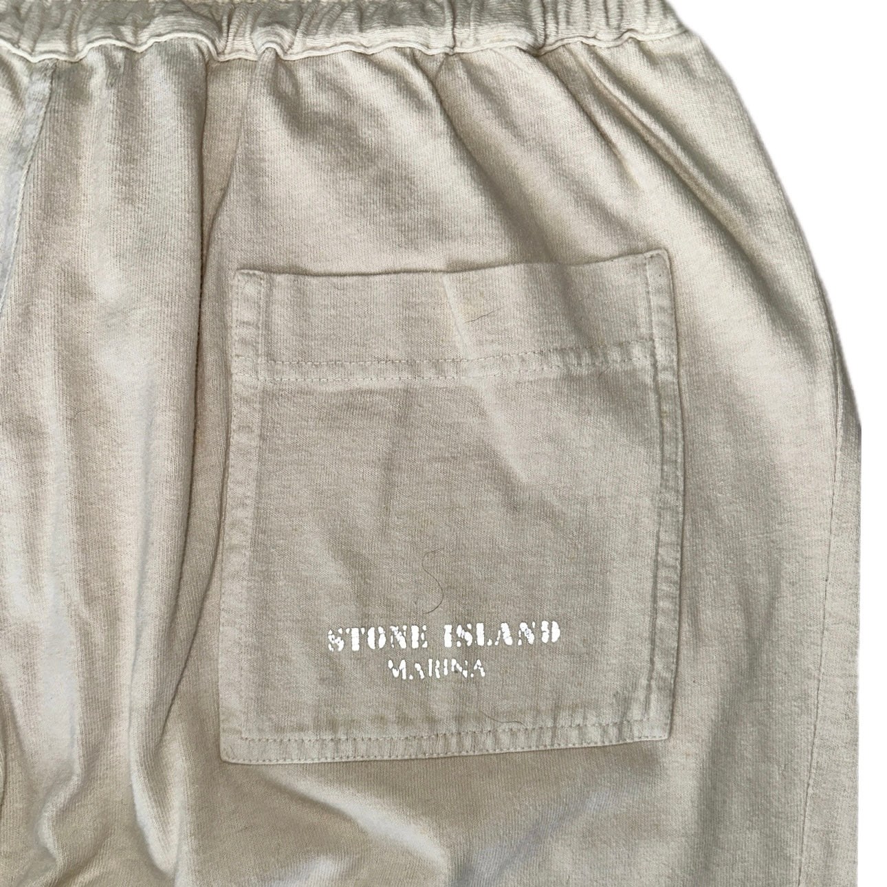 Stone Island Marina 1992 Reflective Print Cotton Pants - XXL - Made in Italy