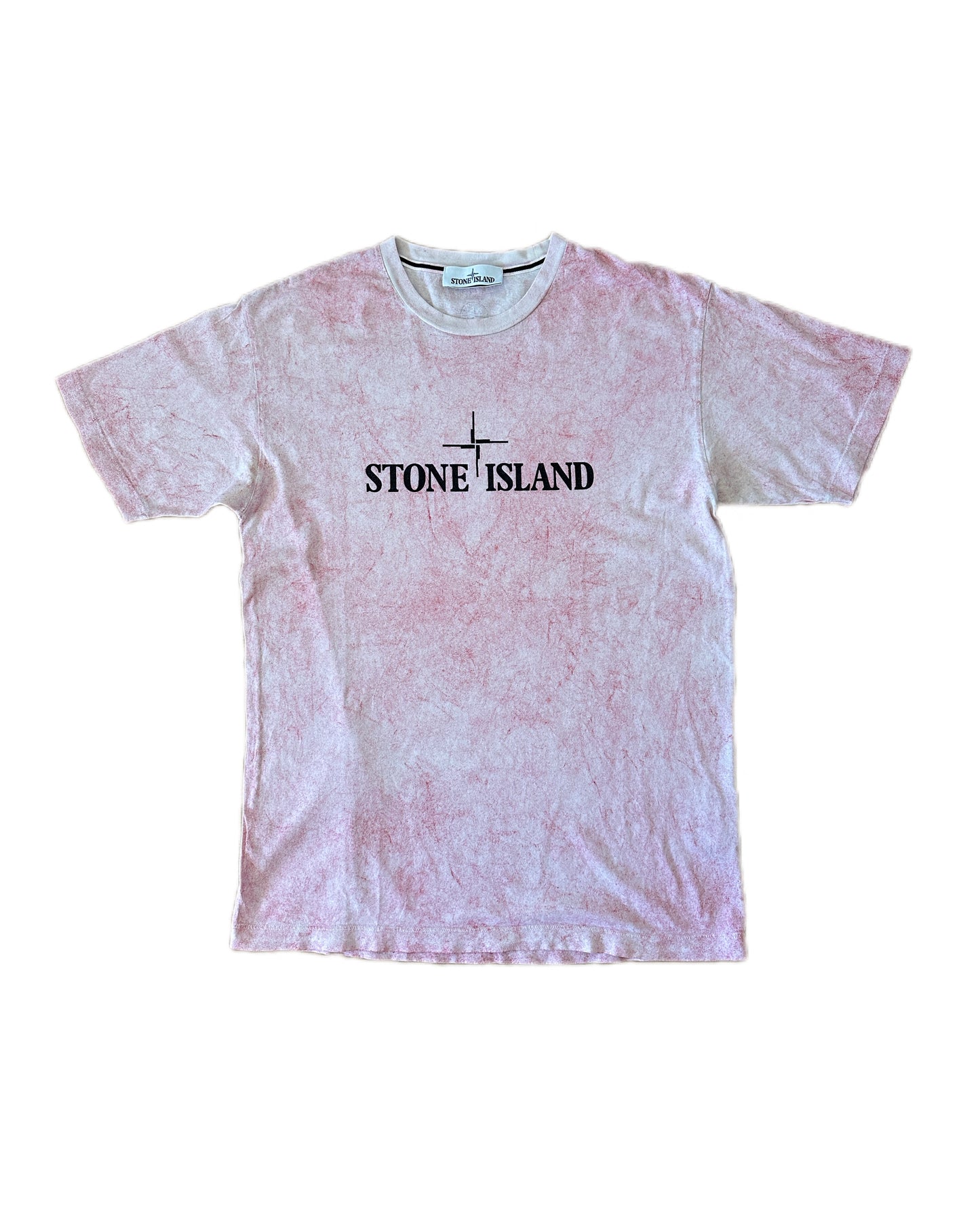 Stone Island 2017 Dust Colour Check Logo T-Shirt - L