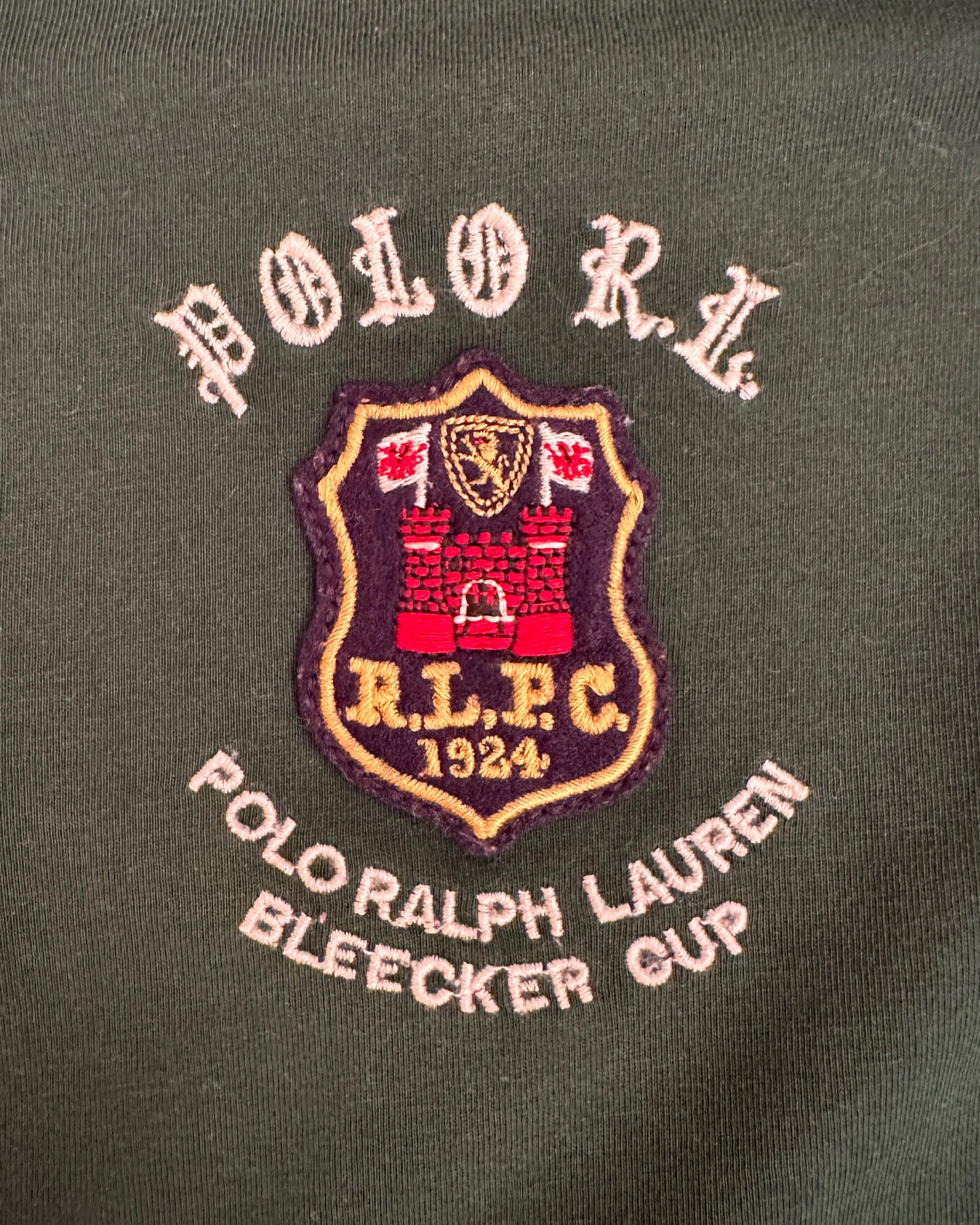 Polo Ralph Lauren 90s Retro Bleecker Cup Hooded Longsleeve Shirt - XXL