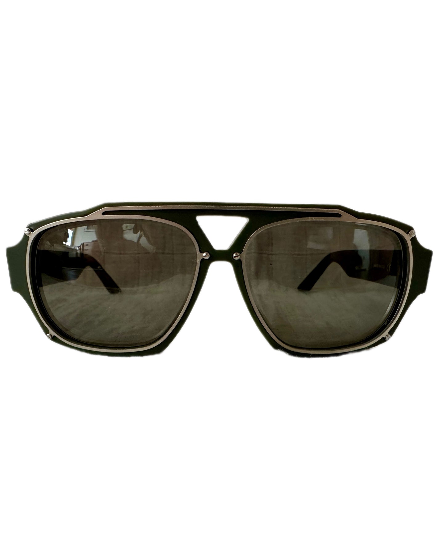 Stone Island 2012 Zeiss Sunglasses Khaki- BNWT - Made in Italy