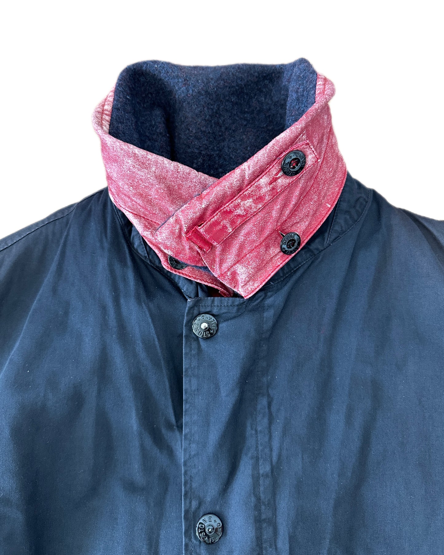 Stone Island 1993 Raso Gommato Dual Layer Jacket - XL - Made in Italy