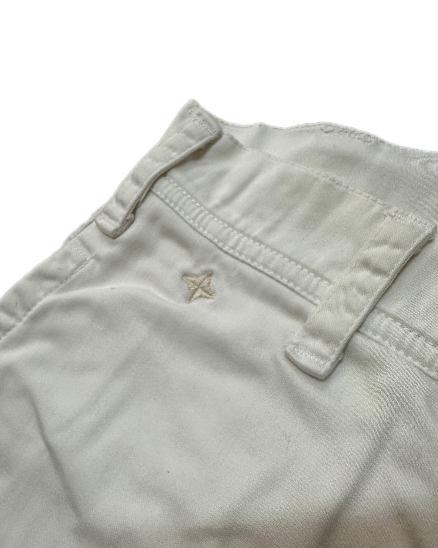 Stone Island 1987 Vintage Rubber Badge Trousers - 48 - Made in Italy