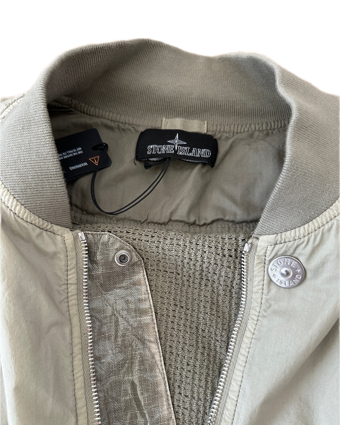 Stone Island Shadow Project 2022 HD Pelleovo Cotton Bomber Jacket BNWT - XXL - Made in Italy