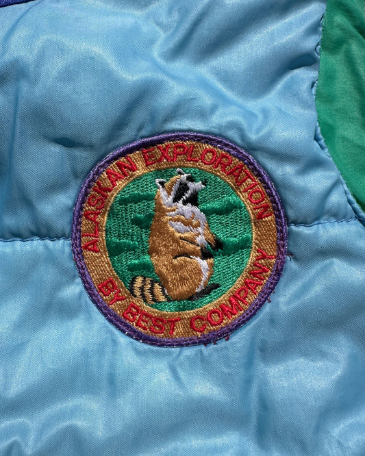 Best Company Alaskan Exploration Retro Puffer Vest - M  - Made in Italy