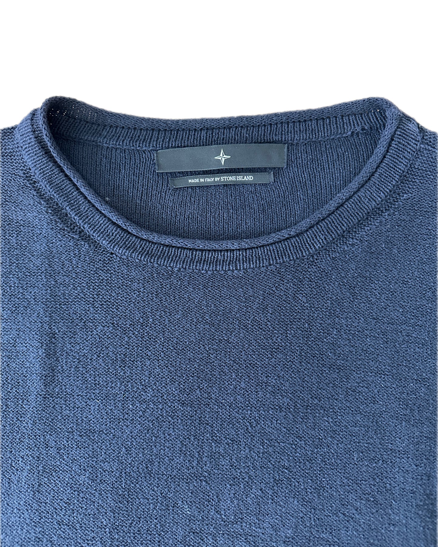 Stone Island Denims 2003 Cotton Knit Sweatshirt - XXL - Made in Italy
