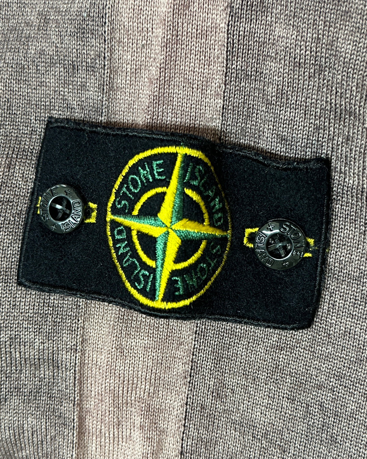 Stone Island 2018 Two Tone Wool Knit Sweater - XXL