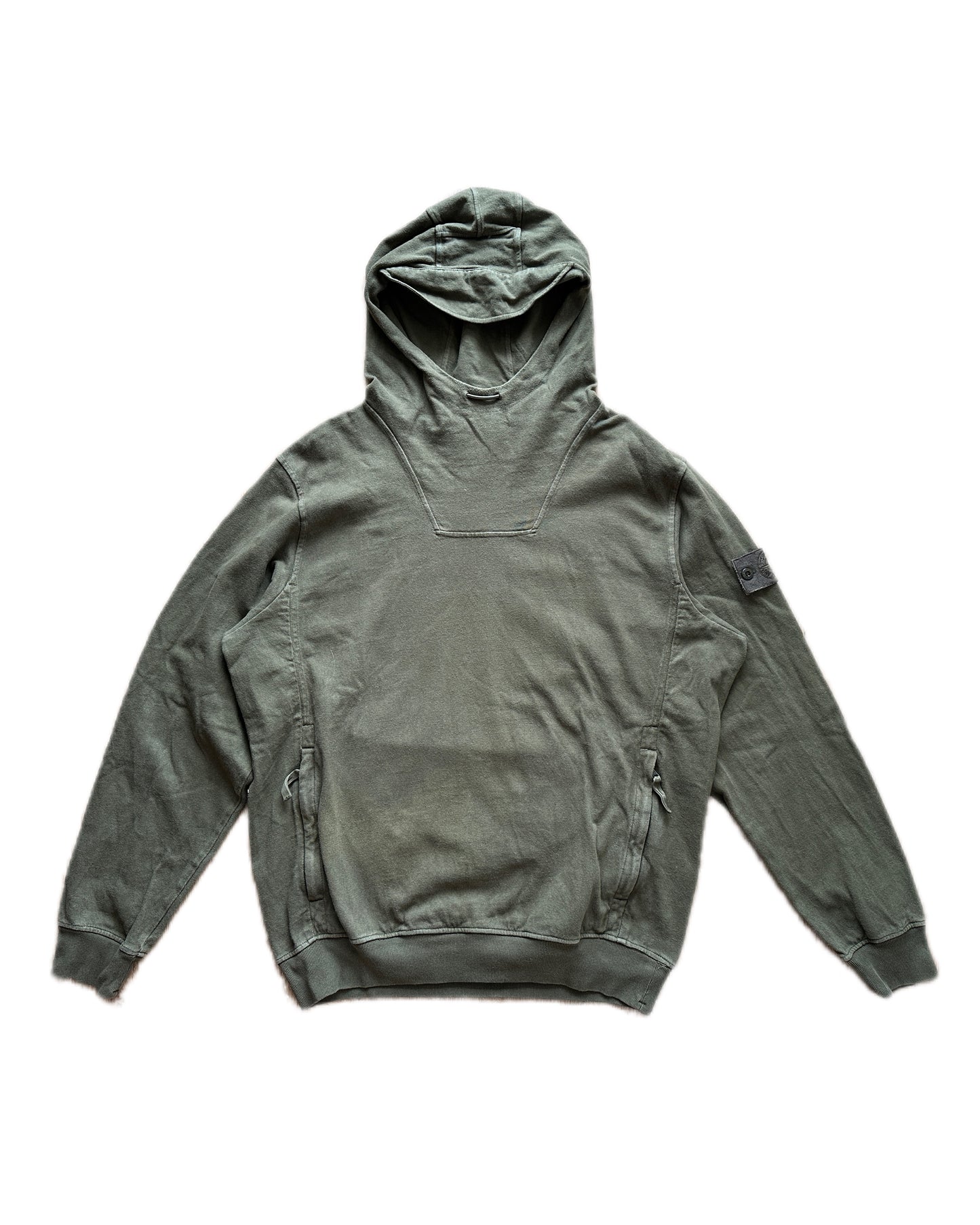 Stone Island Ghost Piece 2023 Hooded Sweatshirt Khaki - XL