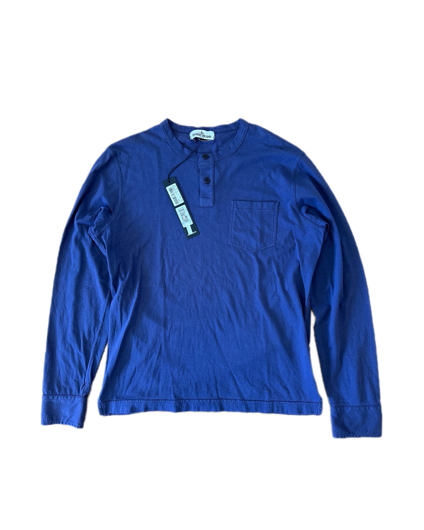 Stone Island 2014 Henley Longsleeve Shirt - L - Made in Italy