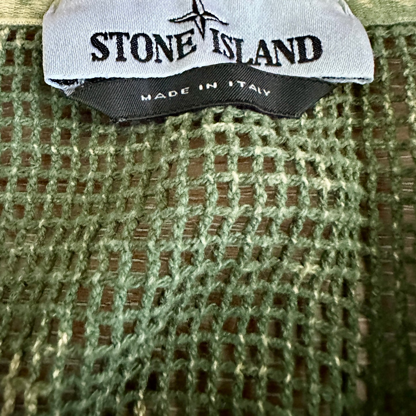 Stone Island 2022 Garment Dyed Off-Dye OVD Cotton Ripstop Vest - XXL - Made in Italy