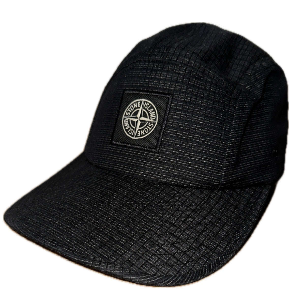 Stone Island 2019 Reflective Weave Ripstop Cap - M - Made in Italy