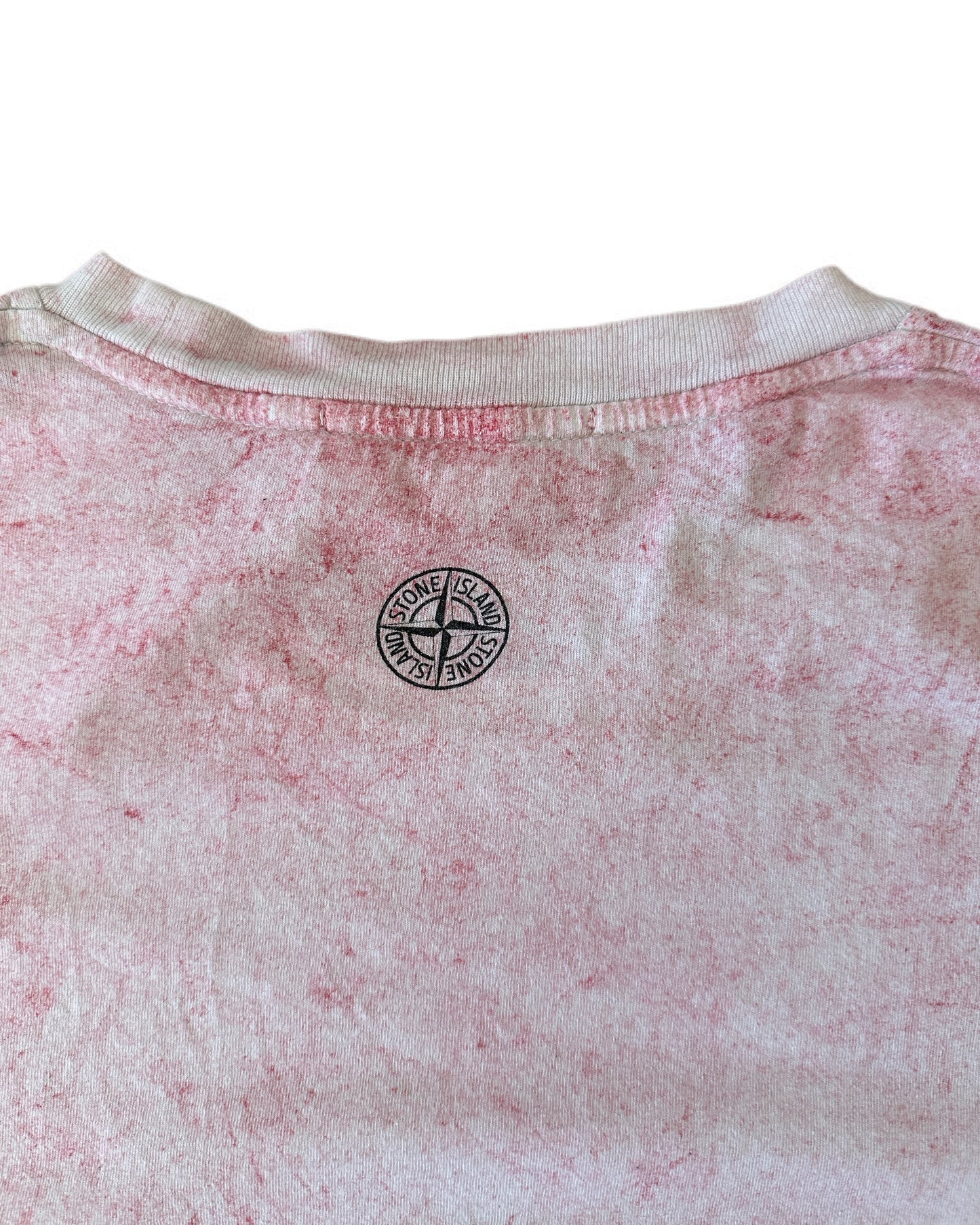 Stone Island 2017 Dust Colour Check Logo T-Shirt - L