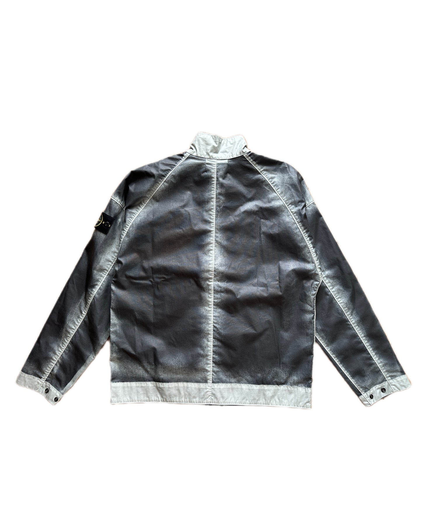 Stone Island 2023 Hand Sprayed Mussola Gommata-TC Jacket  - M - Made in Italy