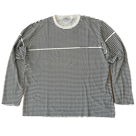 Stone Island Marina 2017 Stripes Longsleeve Shirt - XXL