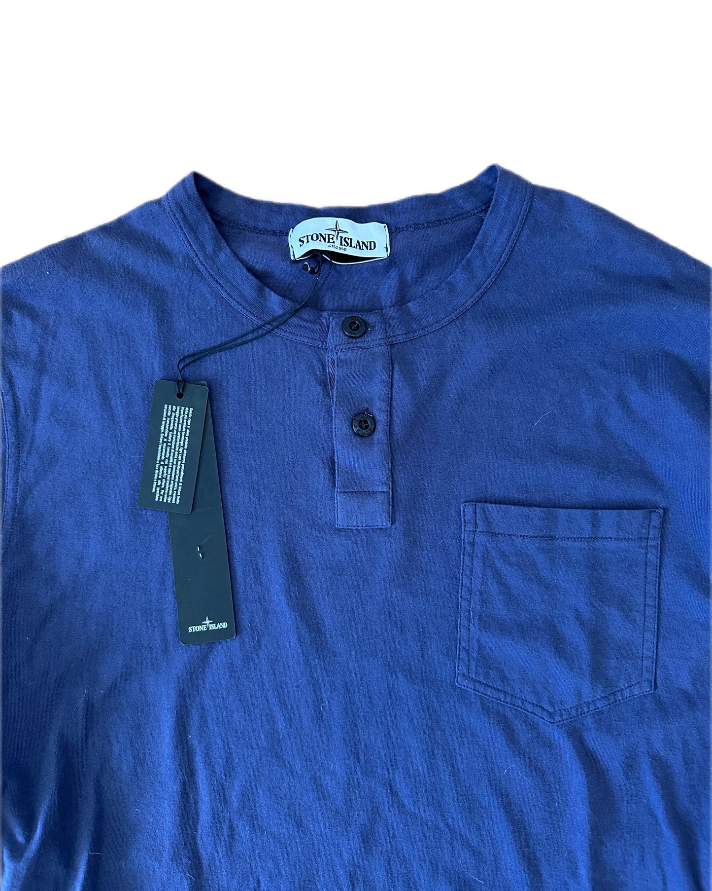 Stone Island 2014 Henley Longsleeve Shirt - L - Made in Italy