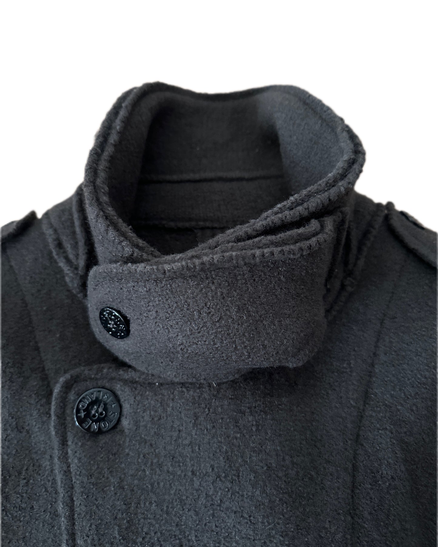 Stone Island 2010 Pure Wool Caban Jacket - XXL (fits XL) - Made in Italy