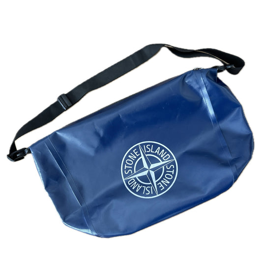 Stone Island 2012 Reflective Print Ortlieb Messenger Bag - Made in Germany