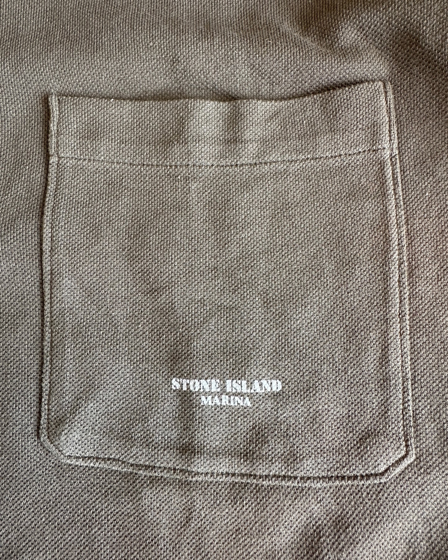 Stone Island Marina 1998 Cotton Pique Polo Shirt - M - Made in Italy
