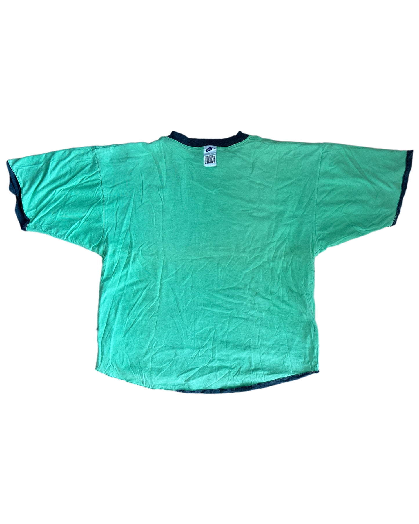 Nike Force 1990 Vintage Reversible Short Sleeve Double Layer Sweatshirt - XL