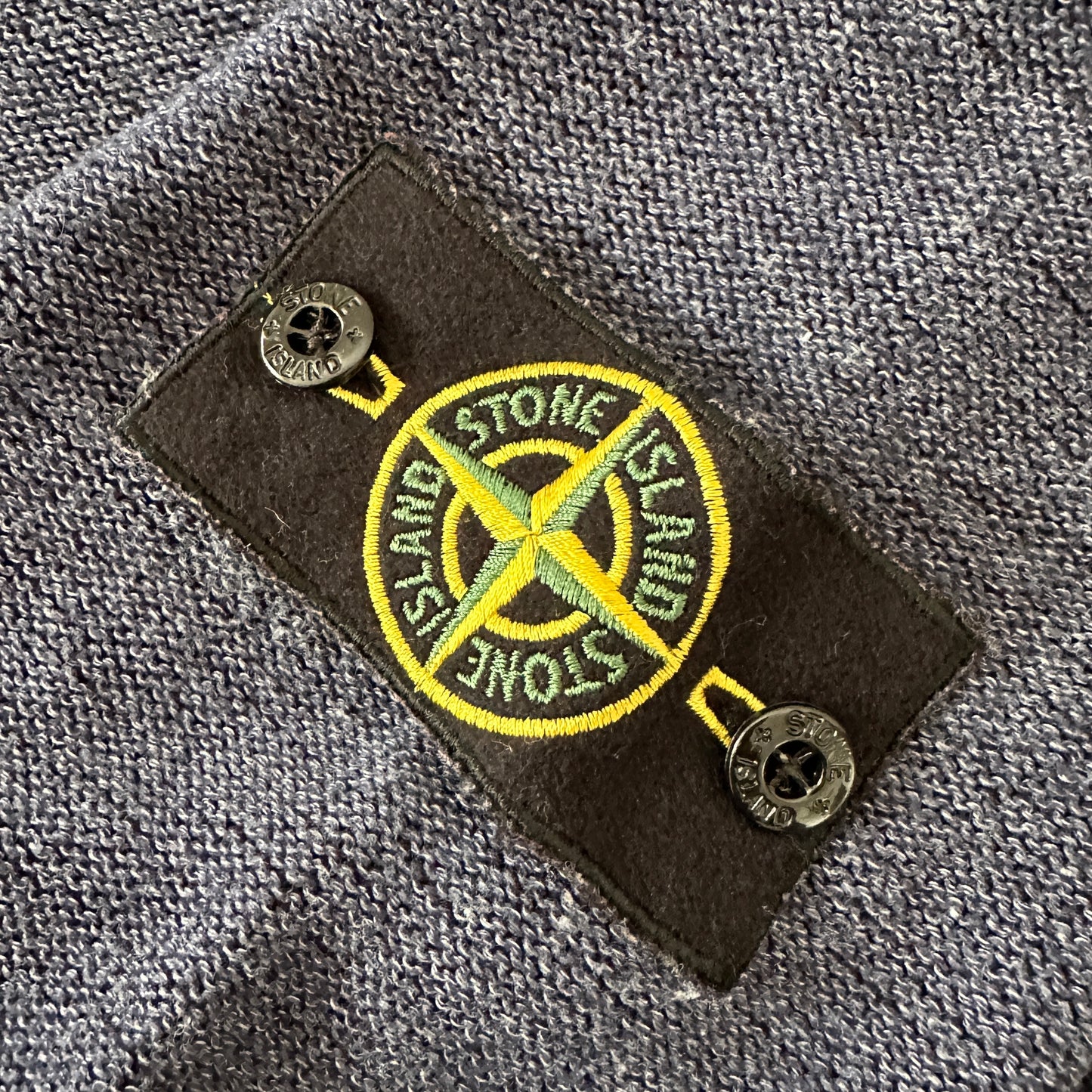 Stone Island 2013 Navy Blue Troyer Sweater - XL - Made in Italy