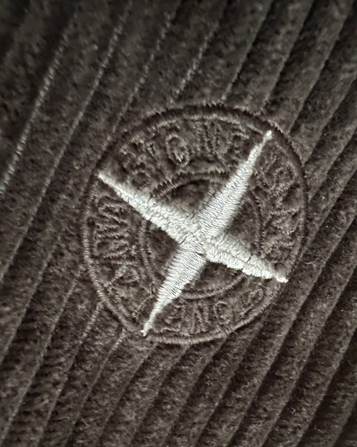 Stone Island 2019 Hooded Cotton Corduroy Overshirt - L