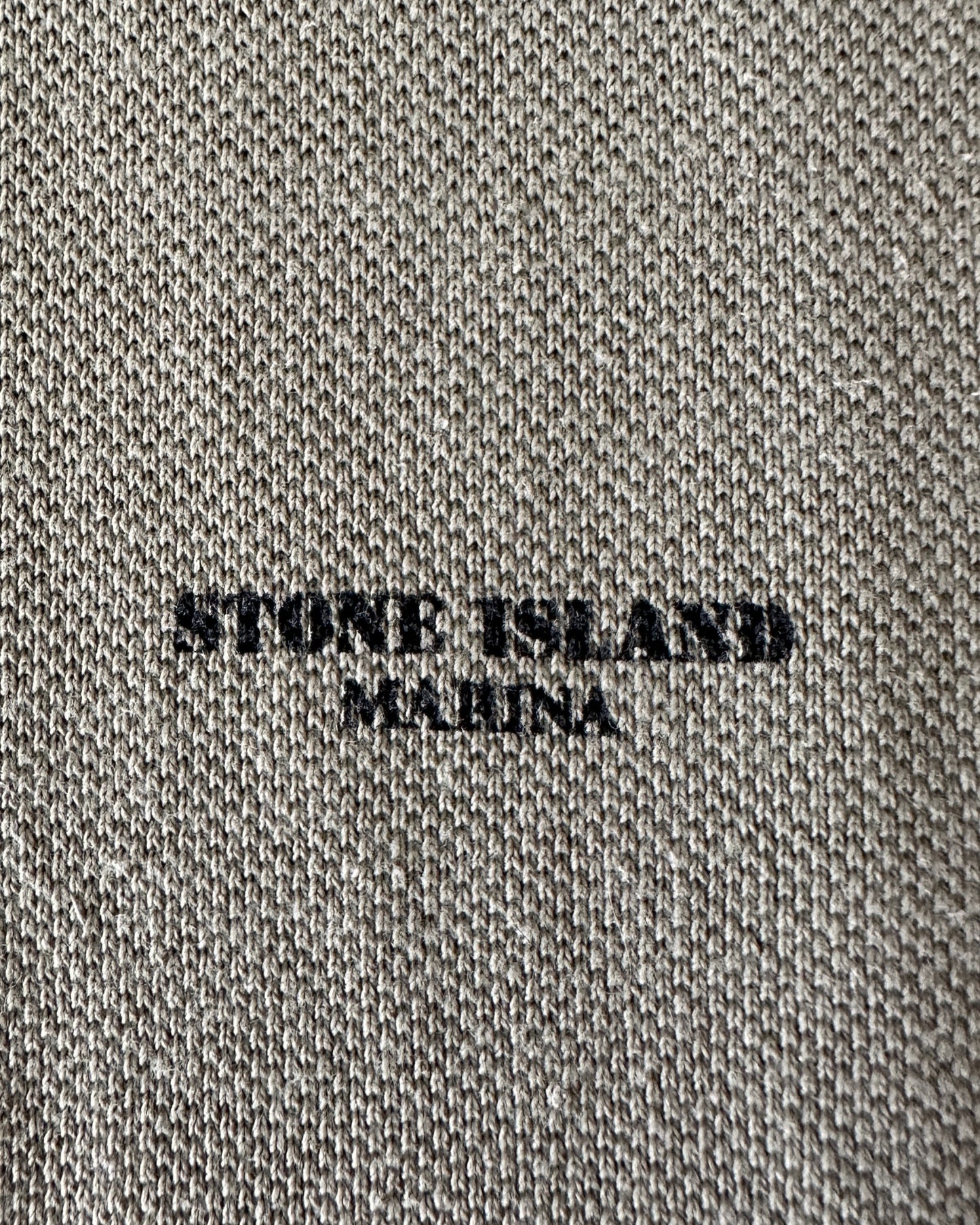 Stone Island Marina 1997 Pique Polo Shirt - L - Made in Italy