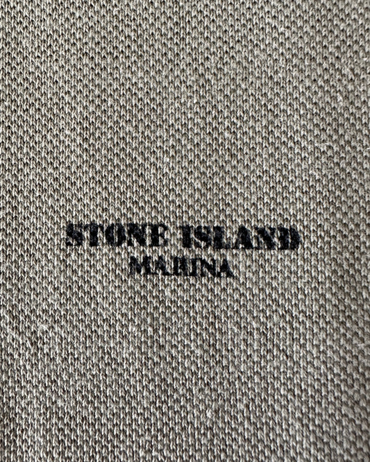 Stone Island Marina 1997 Pique Polo Shirt - L - Made in Italy