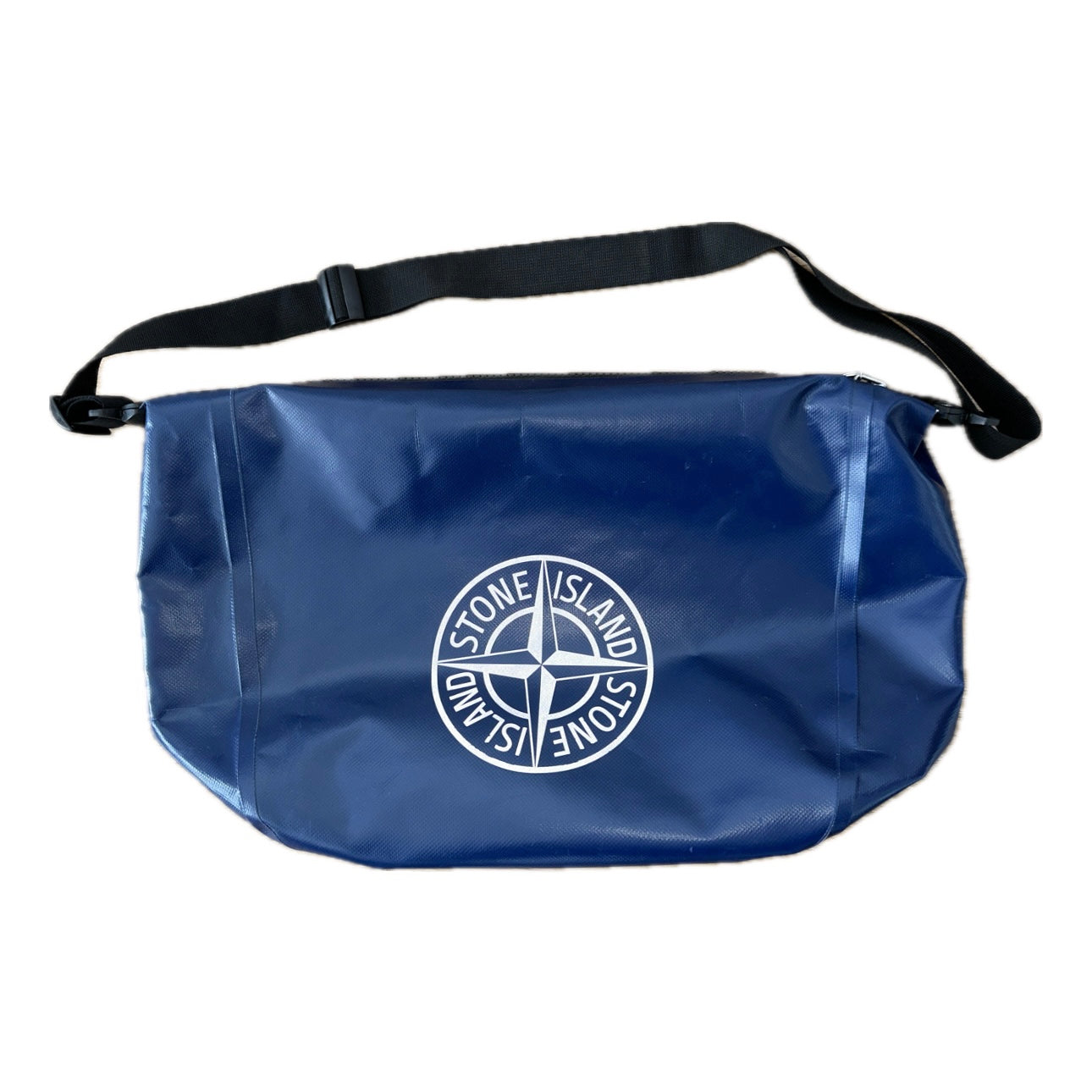 Stone Island 2012 Reflective Print Ortlieb Messenger Bag - Made in Germany