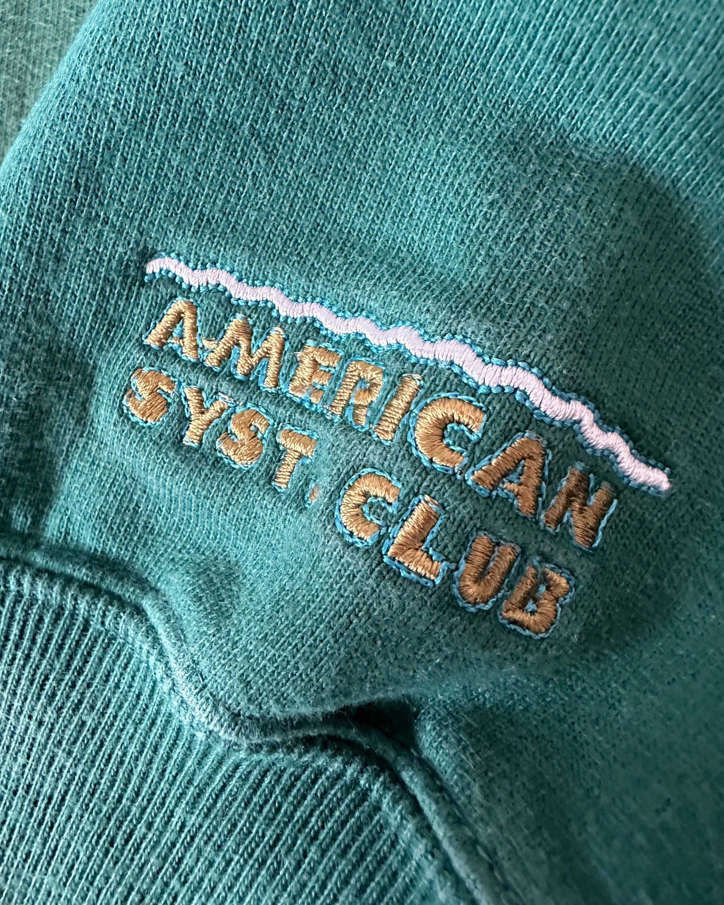 American System Vintage 1987 Hot in the Summer Sweatshirt - XXL - Made in Italy