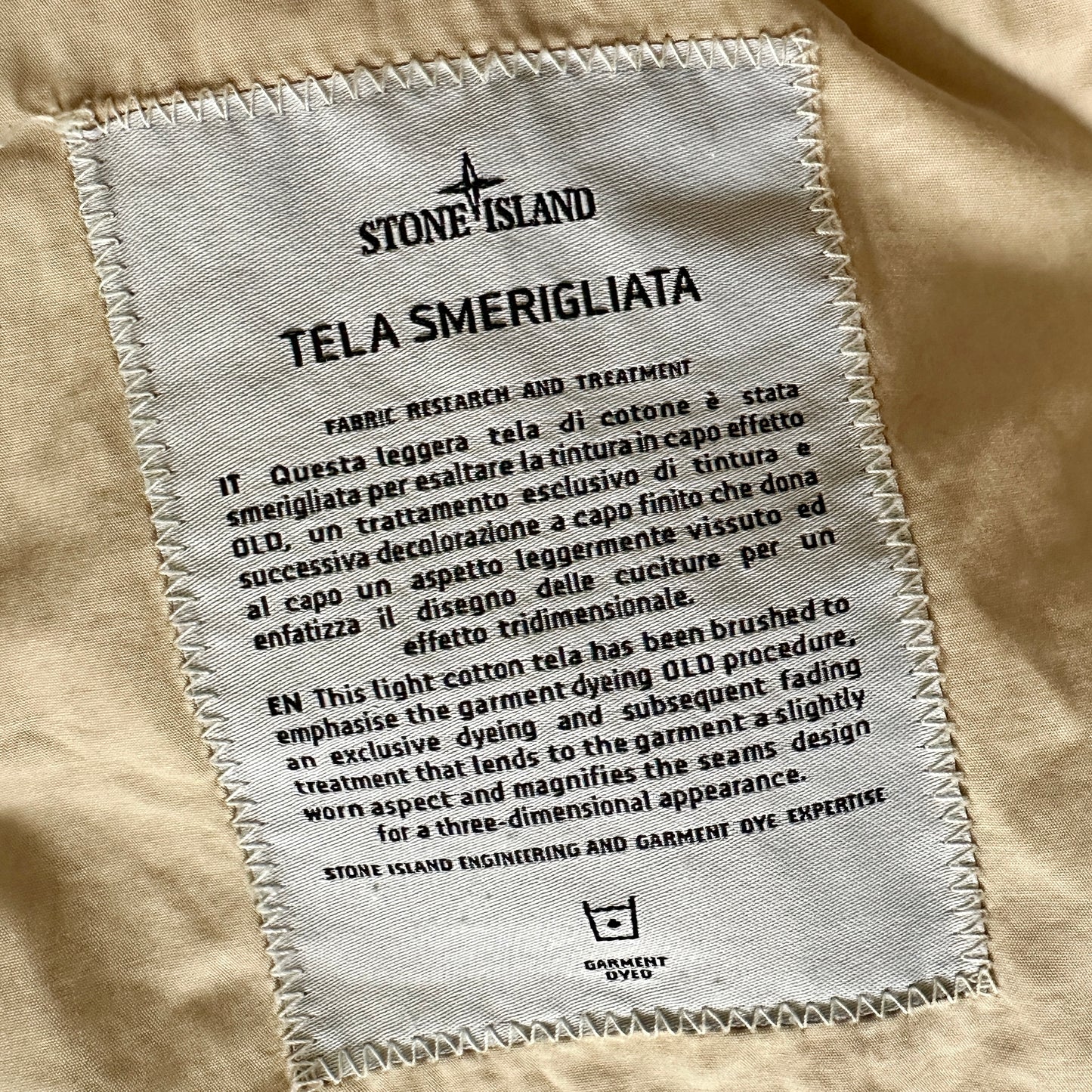 Stone Island 2014 Tela Smerigliata Blazer Jacket - XXL - Made in Italy