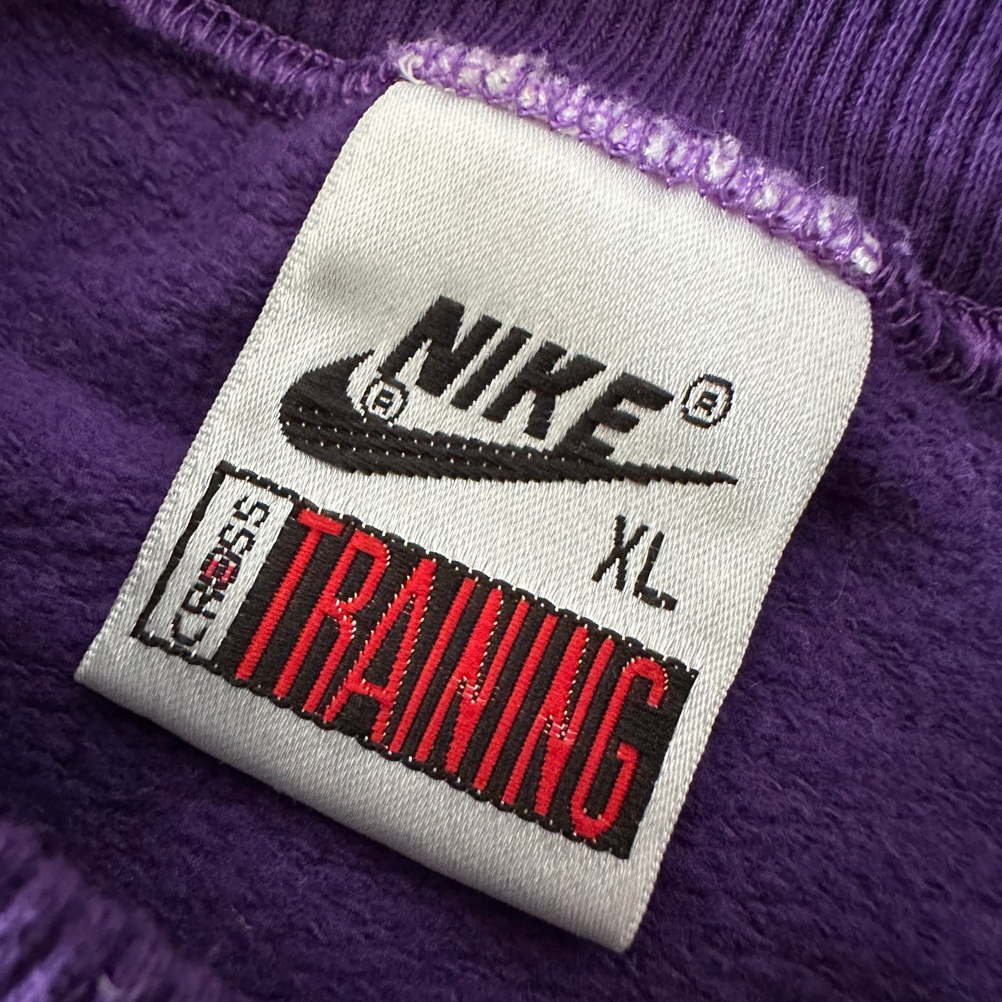 Nike Cross Training 1992 Vintage Rag Top Sweatshirt - XL - Made in Portugal