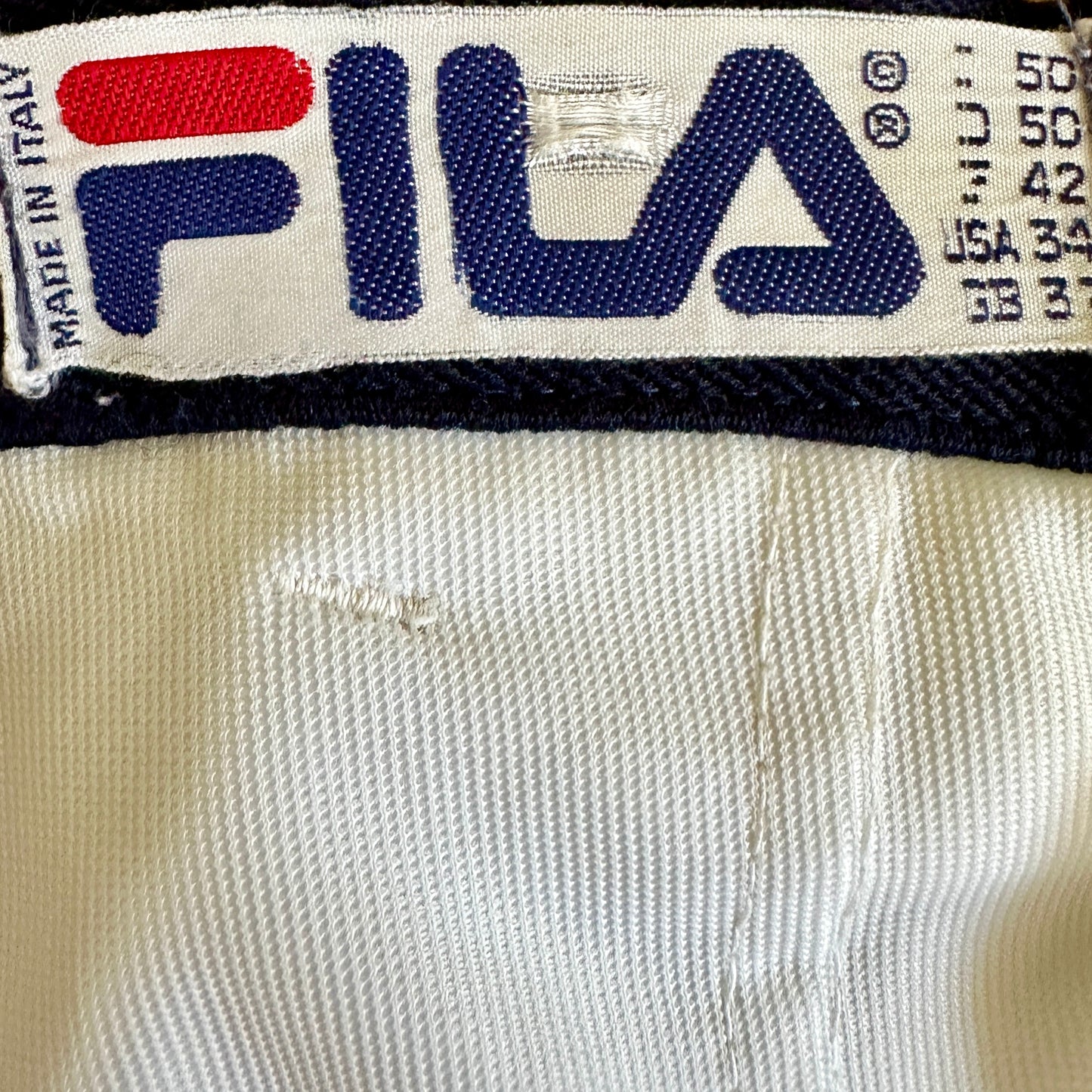 Fila 80s Vintage Tennis Shorts - L - Made in Italy