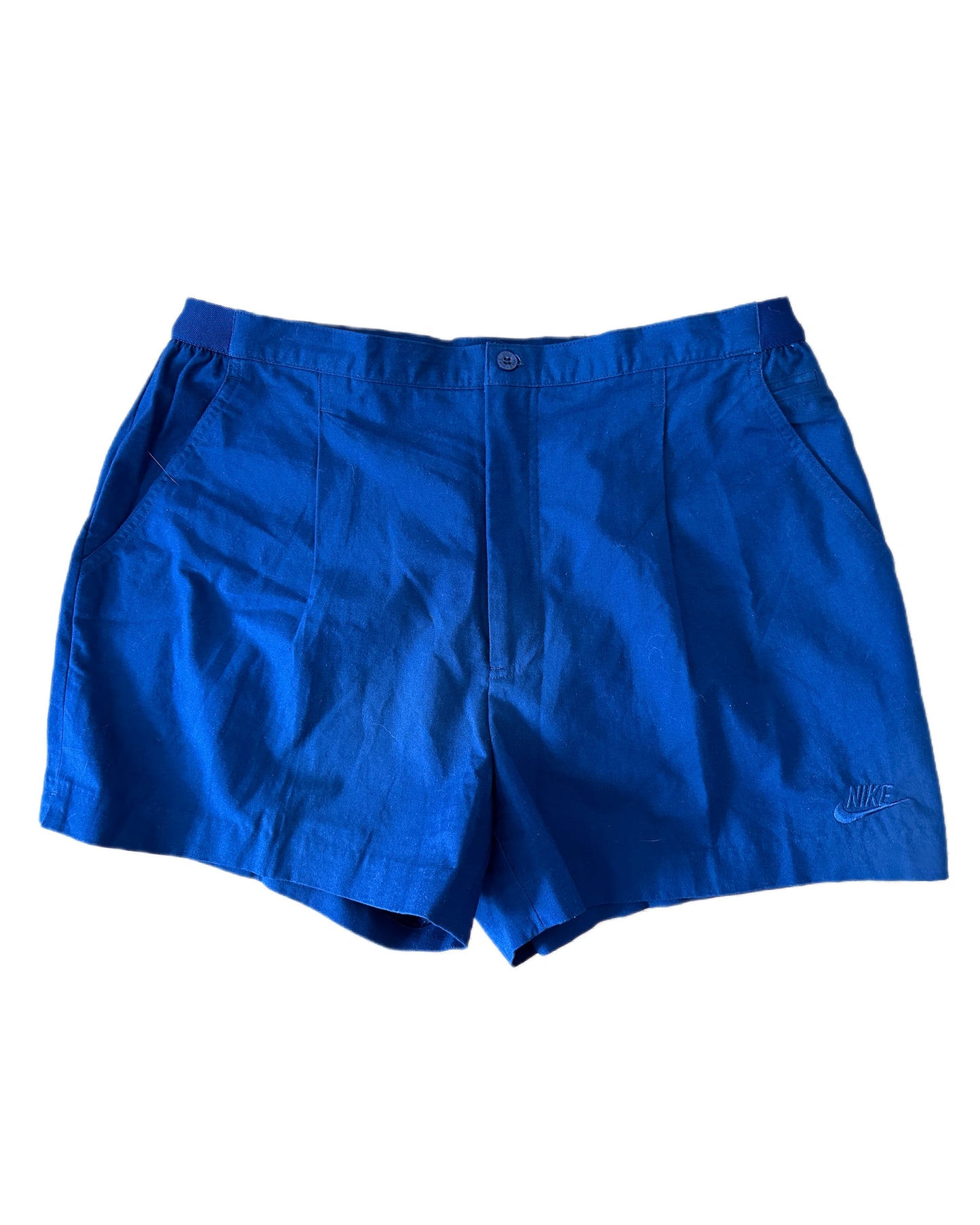Nike 90s Vintage Tennis Shorts Navy - XL