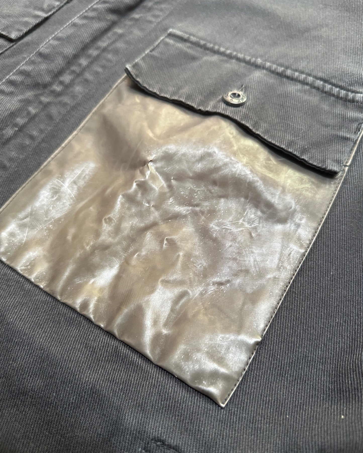 Stone Island Marina 2015 Glow in the Dark Print Zip Overshirt - M - Made in Italy