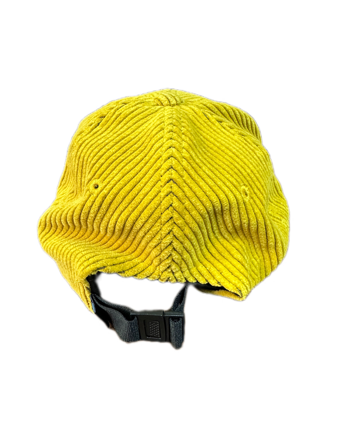 Stone Island 2018 Mustard Yellow Cotton Corduroy Cap - XL