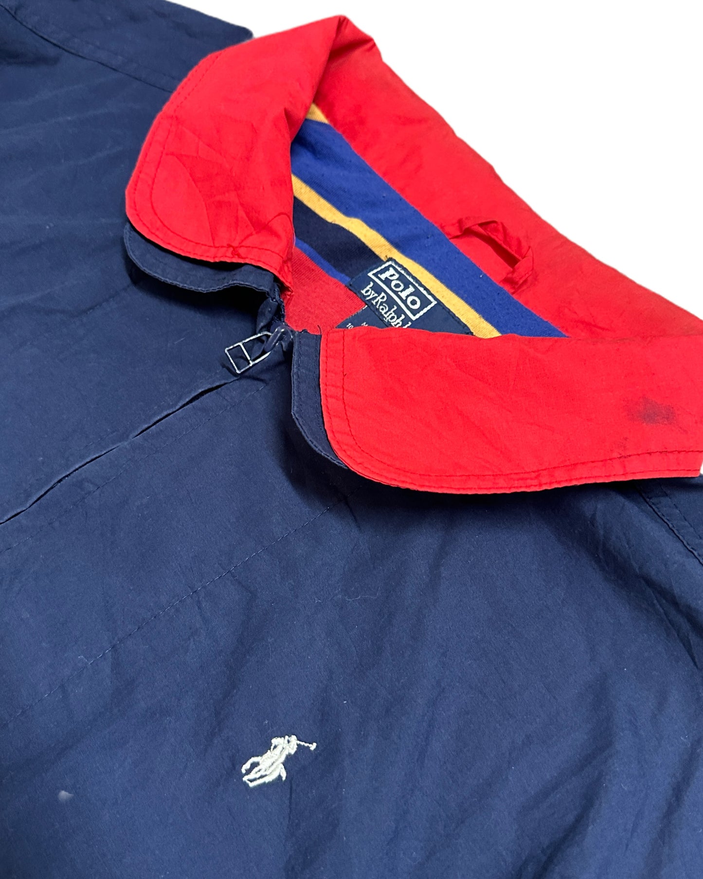 Polo Ralph Lauren Vintage 90s Track Jacket - XL - Made in USA